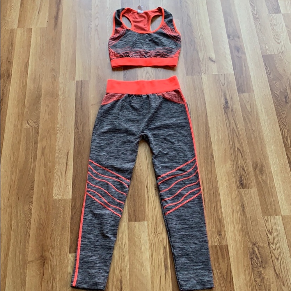Sports Bra and Legging Set